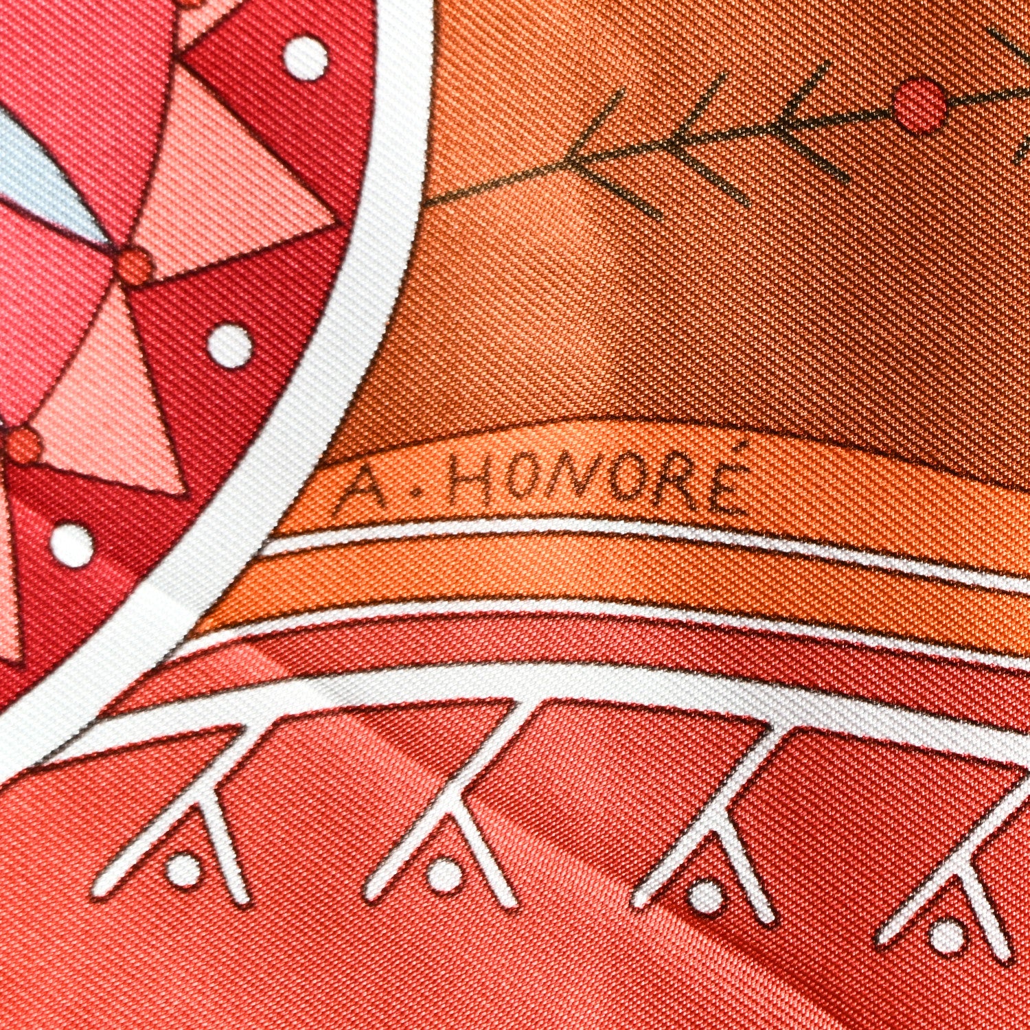 Hermes Silk La Vie Du Grand Nord Scarf 90 10 of 11