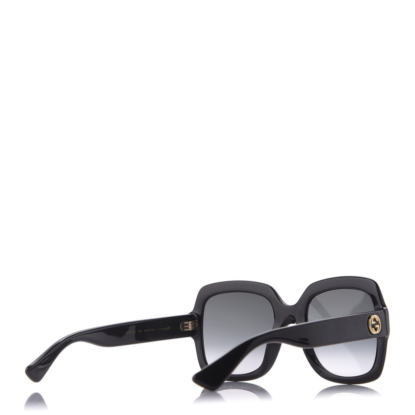 Oversized Square GG0036S Sunglasses Black