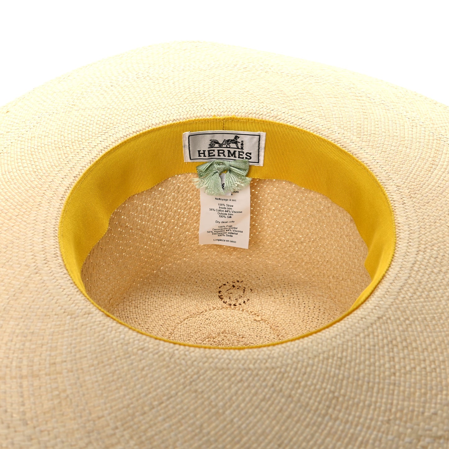 Straw Carlotta Panama Brisa Hat 58 Naturel