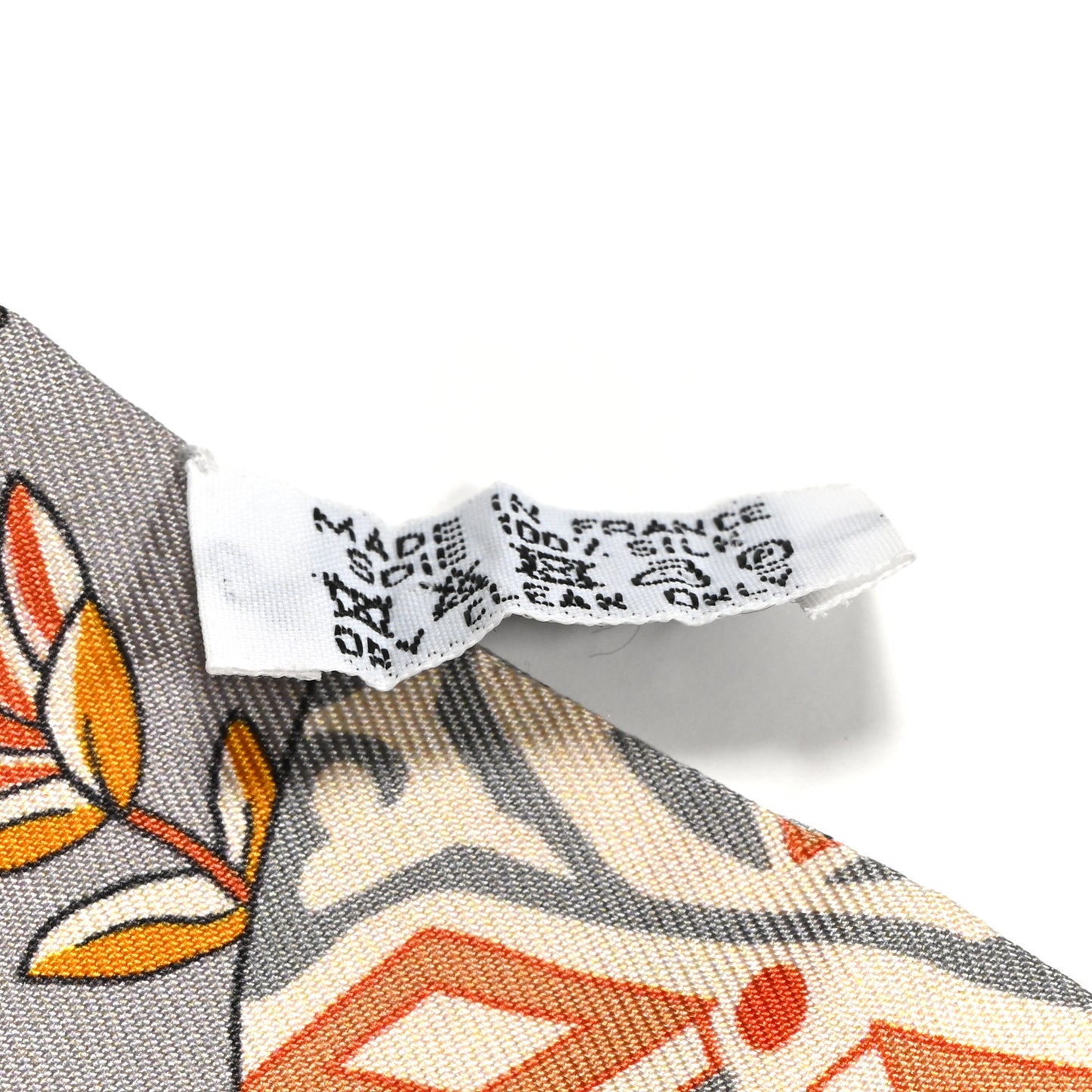 Silk Fleurs et Papillons de Tissus Twilly Gris Perle Brun Or