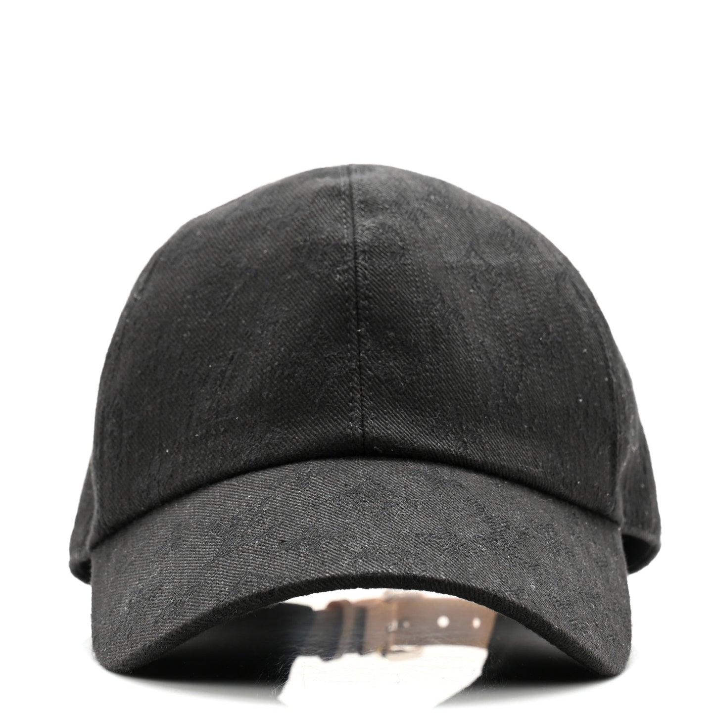 Monogram Jacquard Essential Cap Black