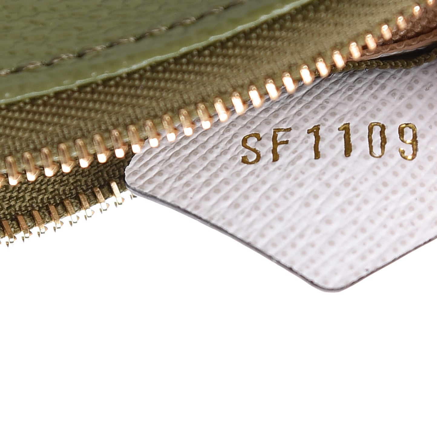 Monogram Giant Micro Pochette Accessories Kaki White