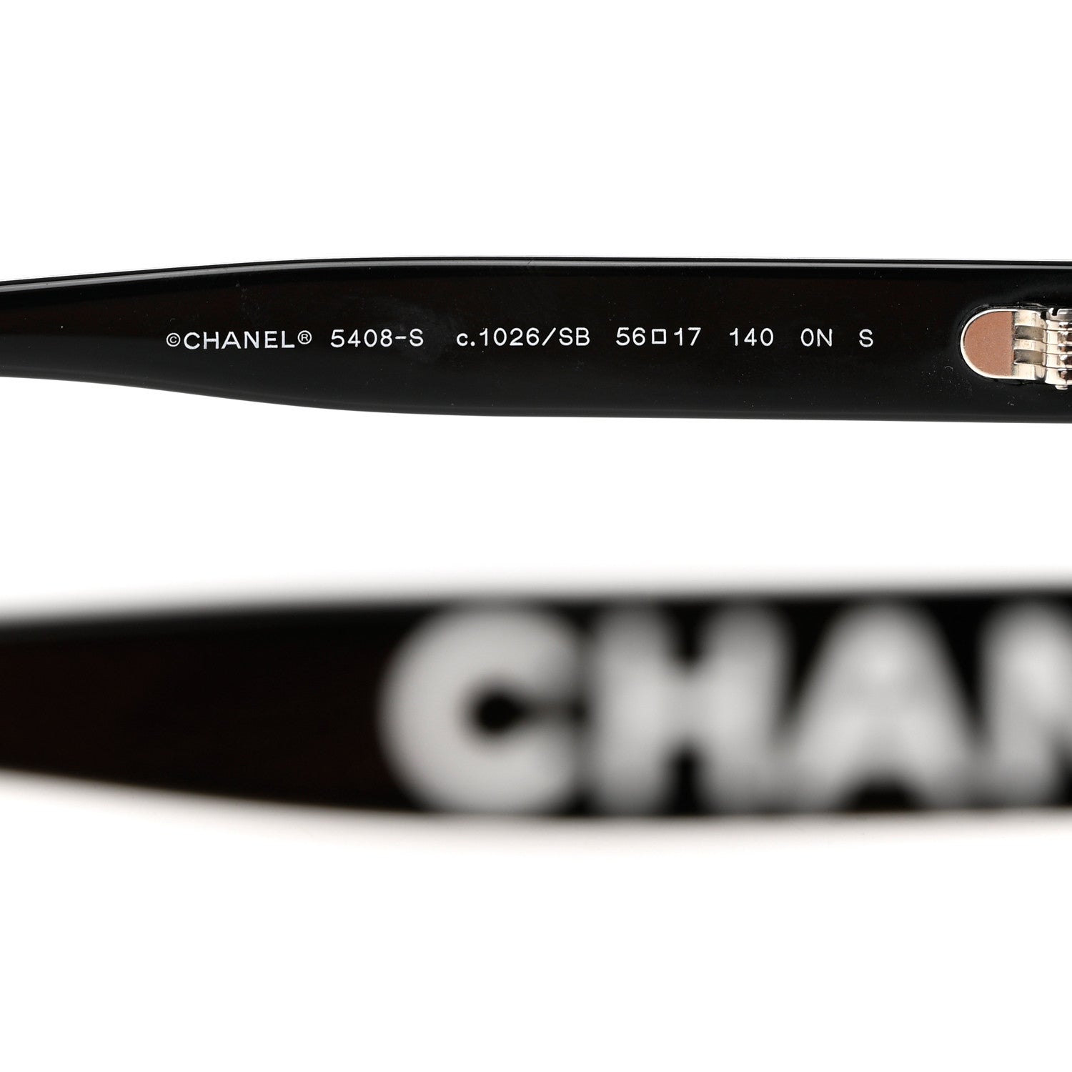 Chanel Acetate Square Eyeglasses 5408-S Black 5 of 8