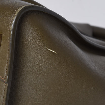 Celine Smooth Calfskin Mini Luggage Khaki 27 of 28