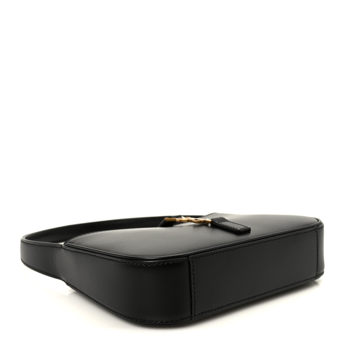 Smooth Calfskin Le 5 A 7 Mini Hobo Black