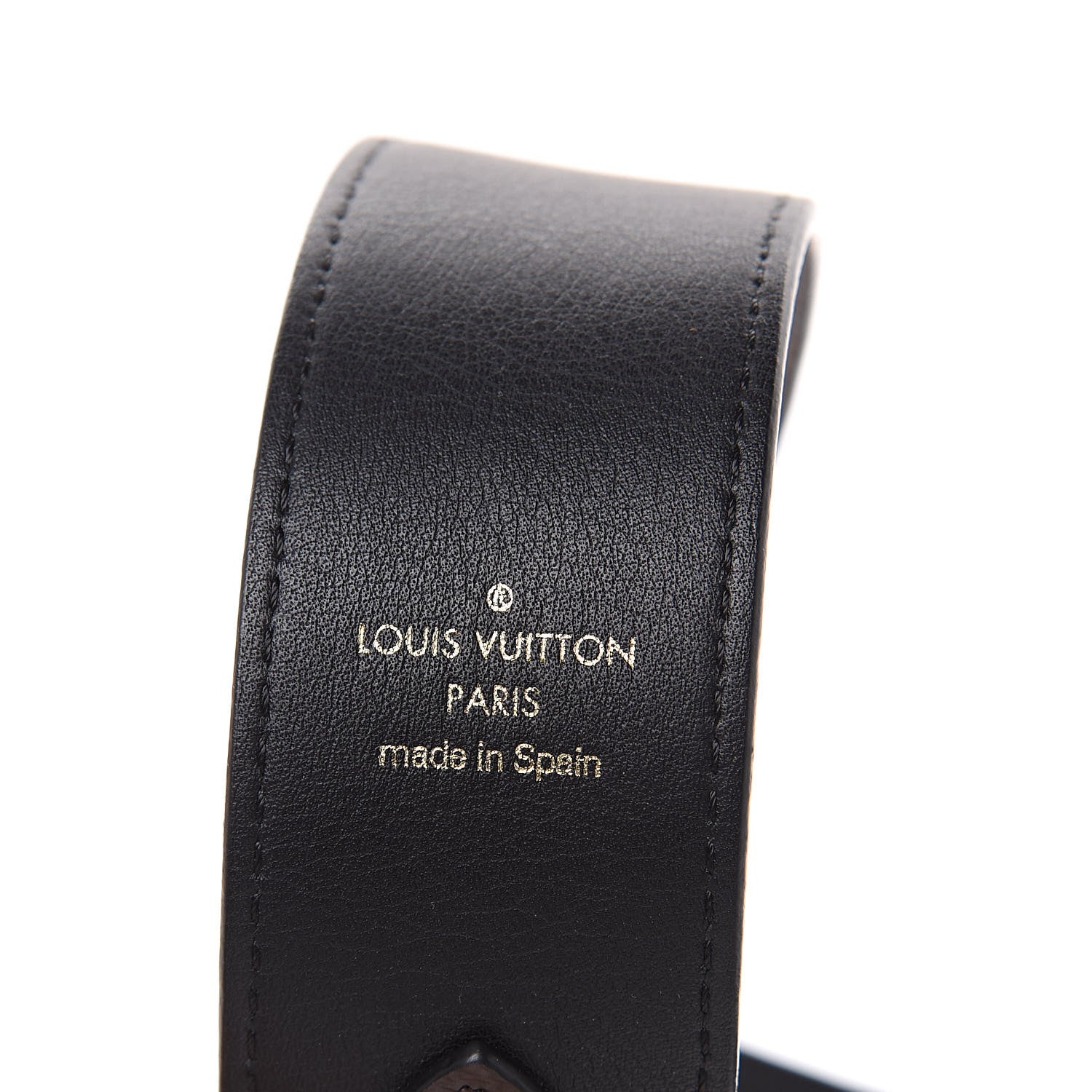 Louis Vuitton Monogram Bandouliere Shoulder Strap Black 4 of 6