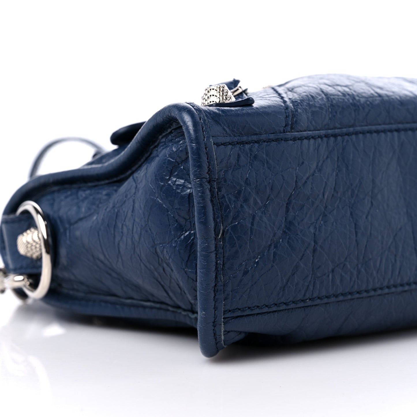 Agneau Giant 12 Silver Hardware Mini City Bleu Roi