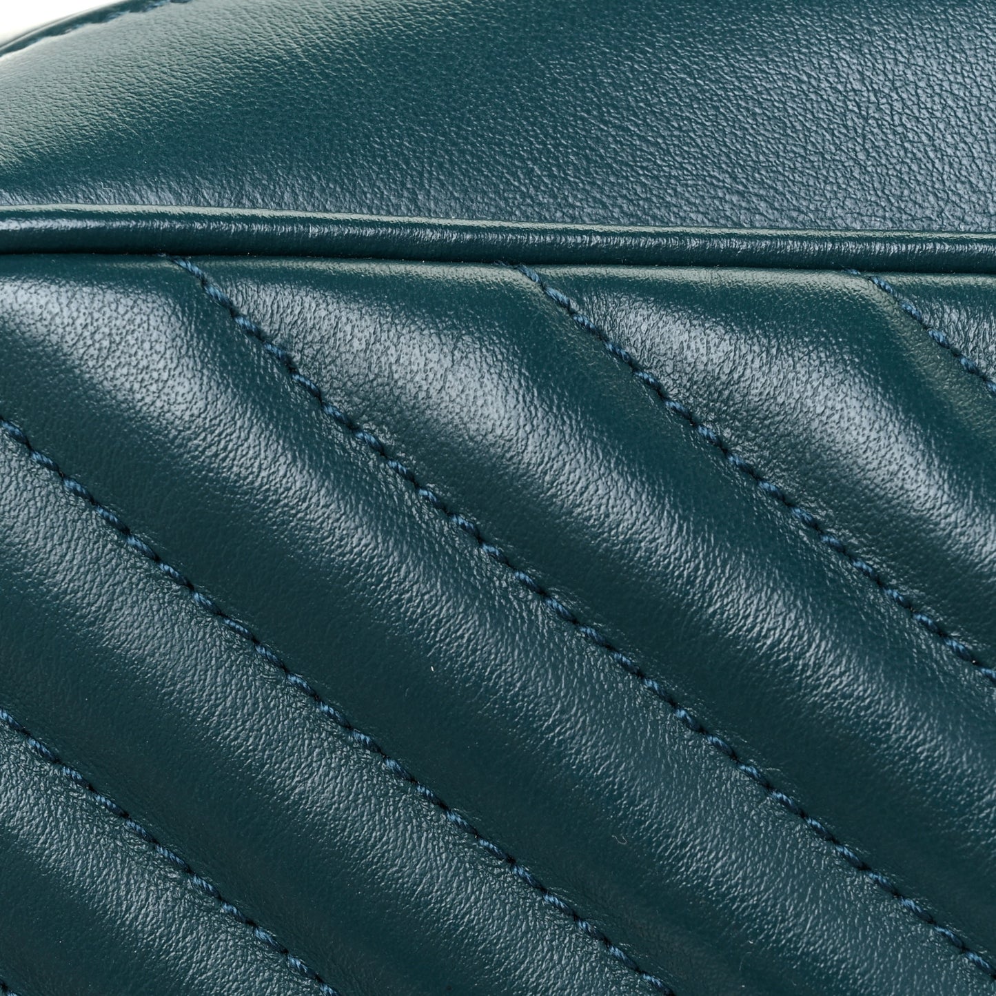 Calfskin Matelasse Monogram Lou Camera Bag Sea Turquoise