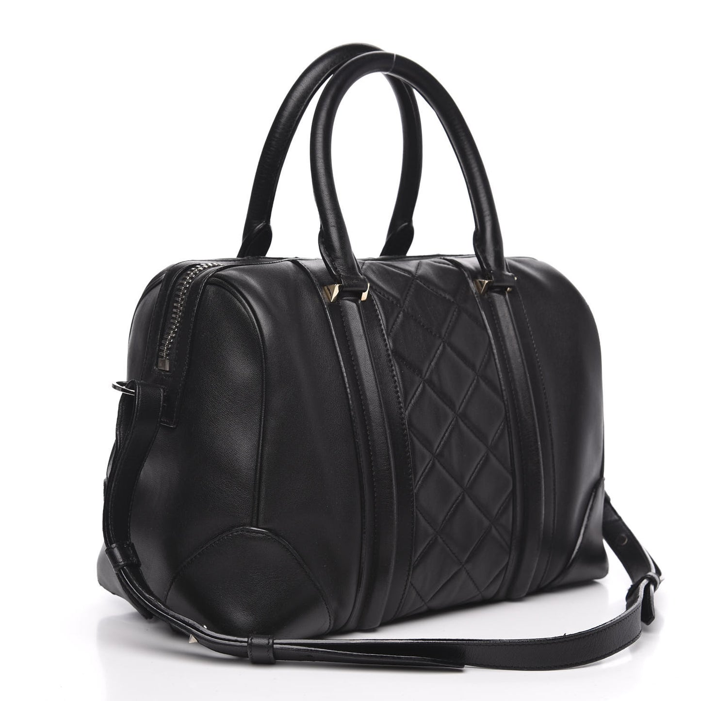 Lambskin Quilted Medium Lucrezia Black