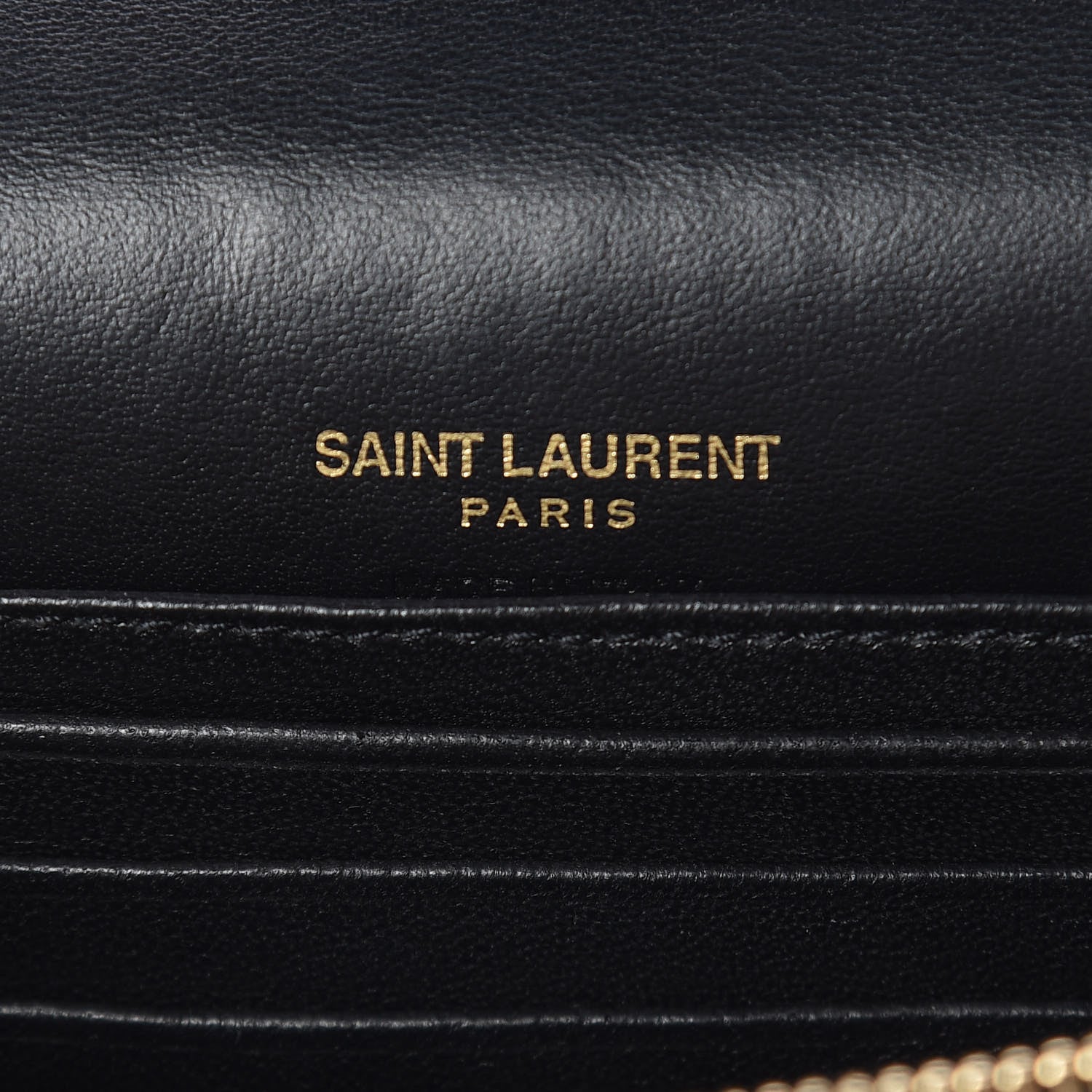 Saint Laurent Smooth Calfskin Monogram Kate Belt Bag Black 6 of 11