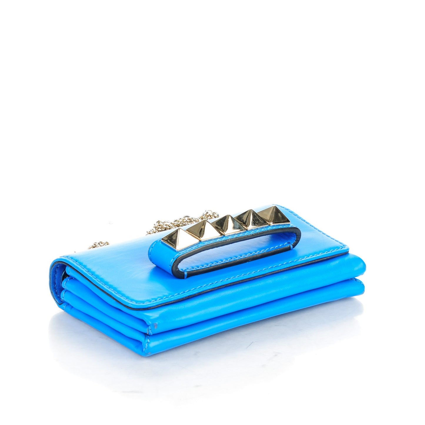 Nappa Mini Va Va Voom Shoulder Bag Blue Fluo