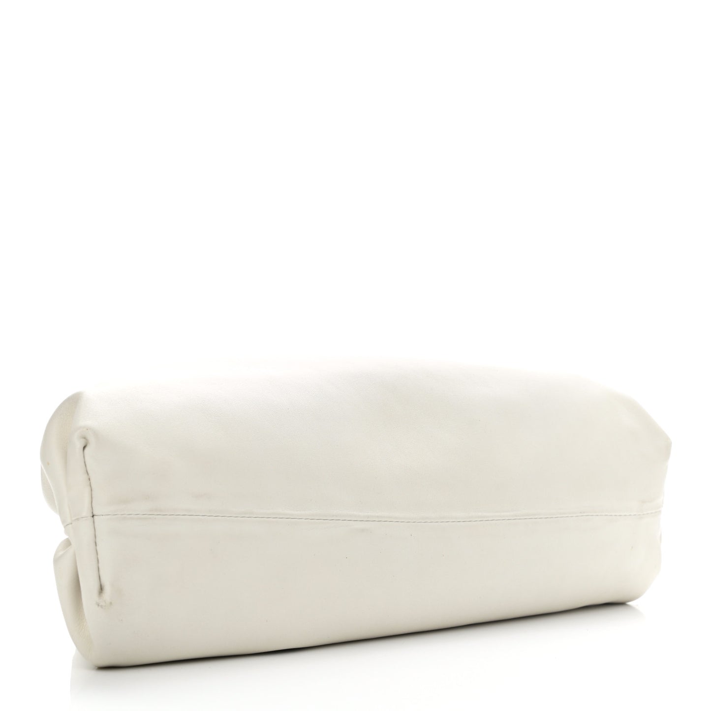 Calfskin Teen Pouch White