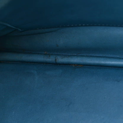 Hermes Taurillon Clemence Bolide 35 Bleu Jean 14 of 24