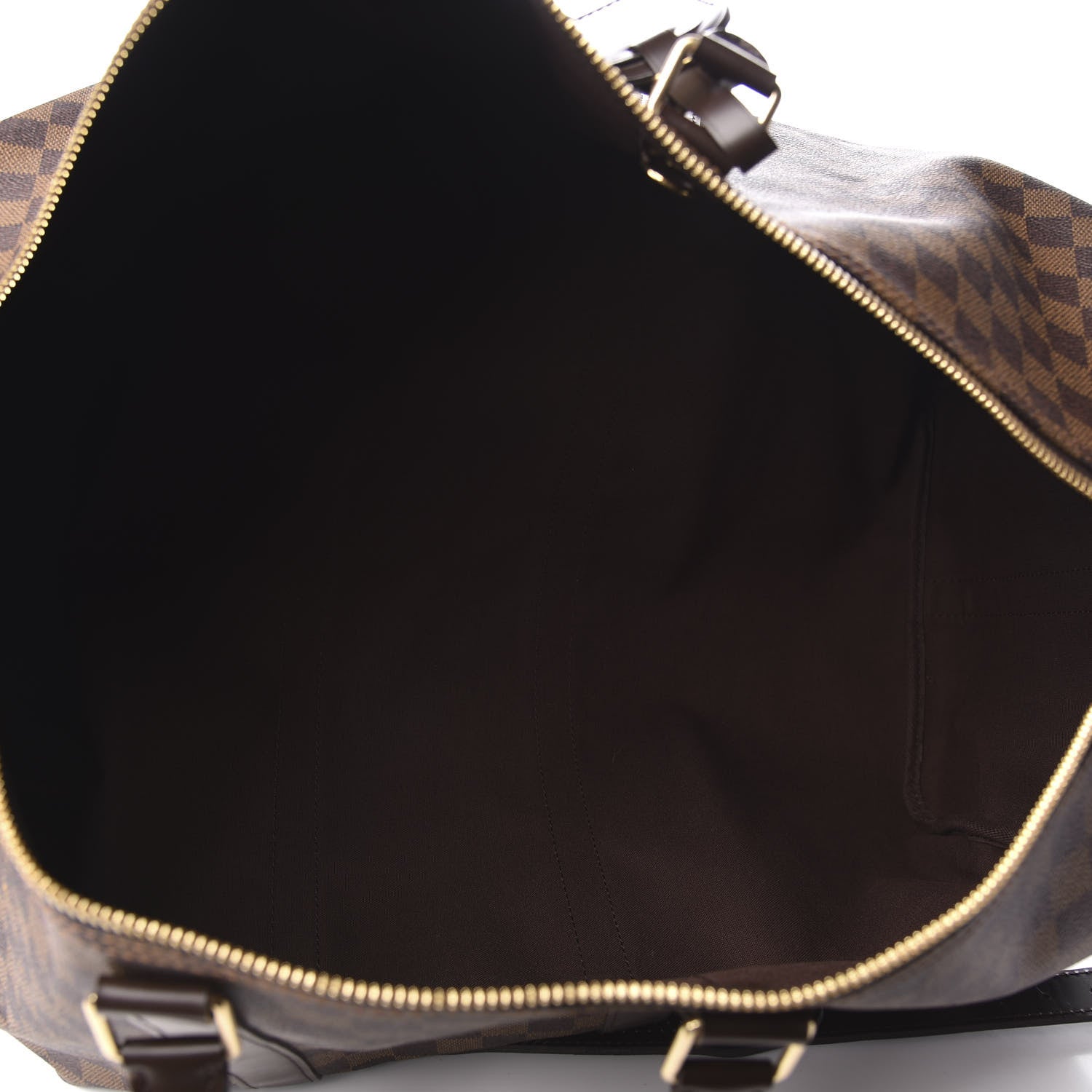 Louis Vuitton Damier Ebene Keepall Bandouliere 55 4 of 8