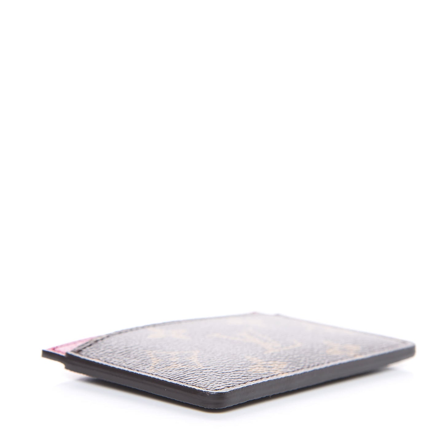 Monogram Card Holder Fuchsia