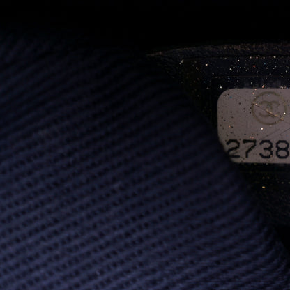 Chanel Denim Quilted Small Coco Handle Flap Blue 7 of 14