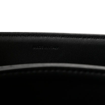 Celine Shiny Calfskin Medium Triomphe  Black 7 of 11