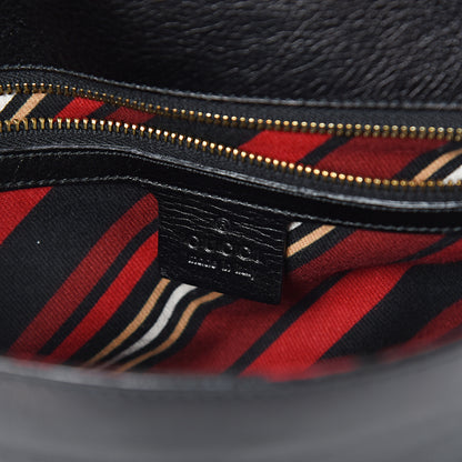 Gucci Calfskin Small Britt Shoulder Bag Black 5 of 8