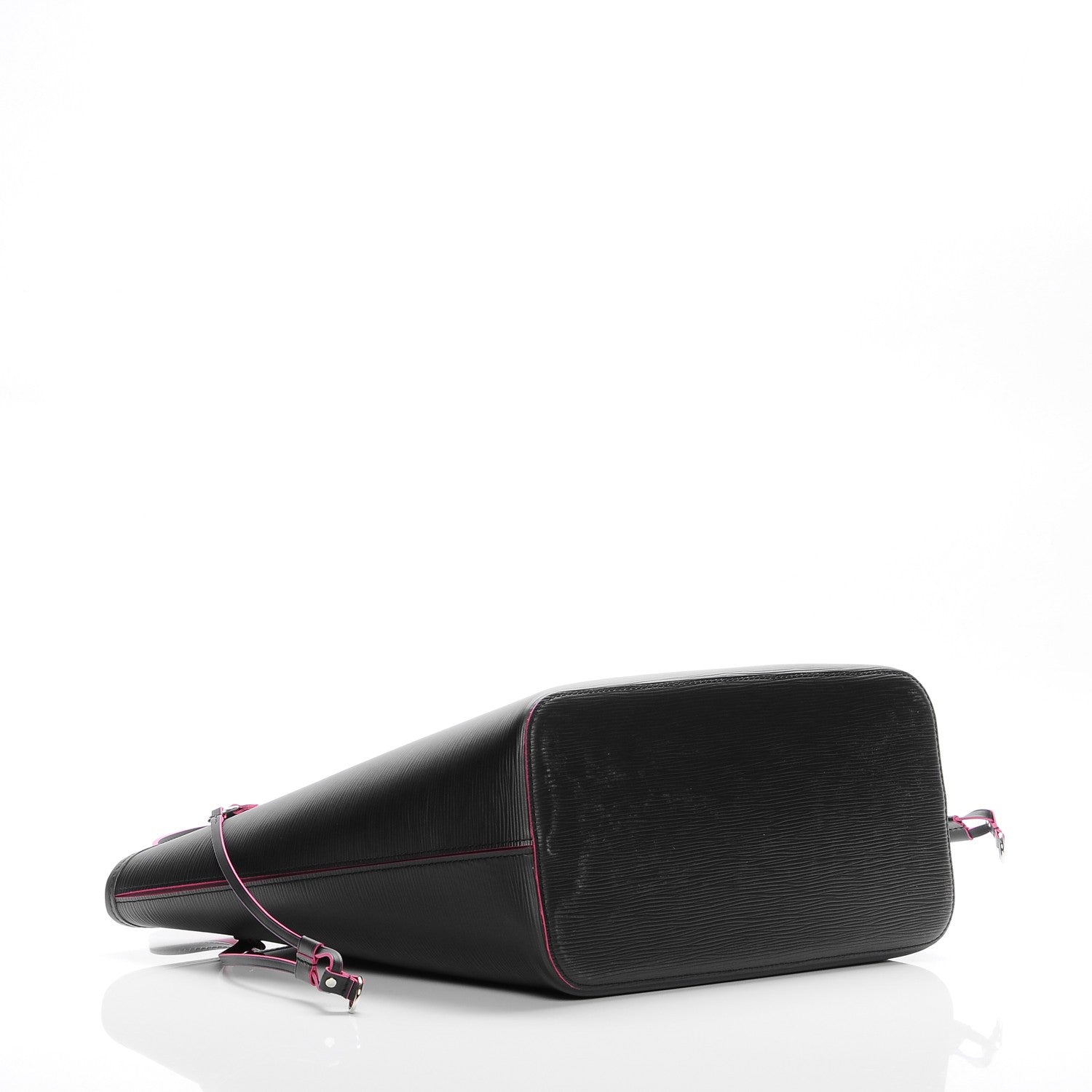 Louis Vuitton Epi Neverfull MM Black Hot Pink 5 of 11