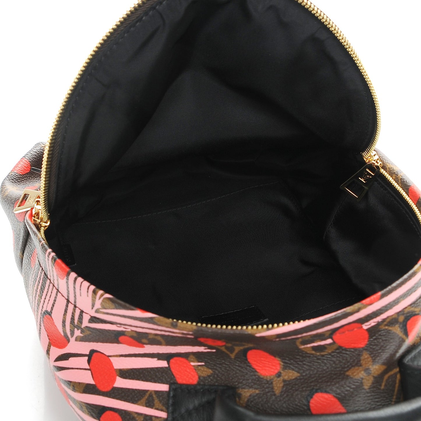 Monogram Jungle Dots Palm Springs Backpack PM Sugar Pink Poppy