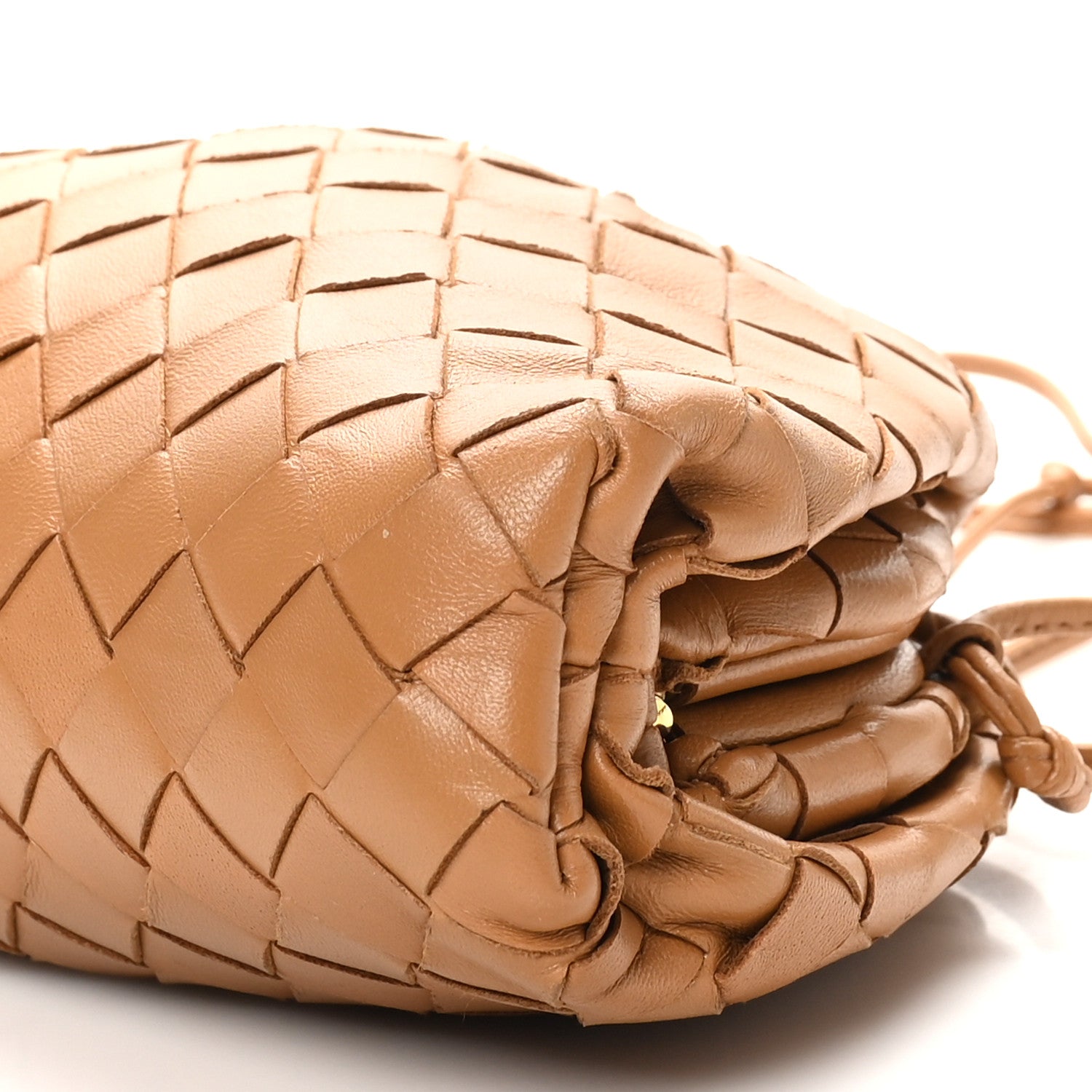Bottega Veneta Nappa Intrecciato The Mini Pouch Carmel 10 of 11