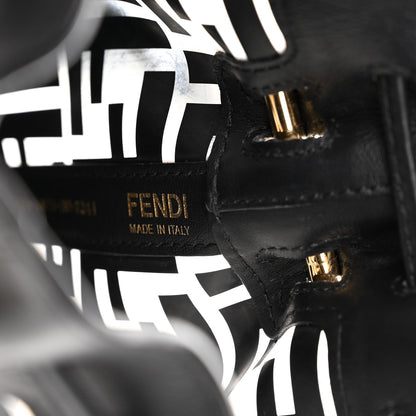 Fendi TPU FF Vitello Grace F is Fendi Mini Mon Tresor Bucket Bag Black 6 of 9
