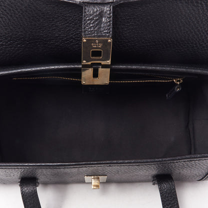 Gucci Calfskin Bamboo Bullet Black 4 of 8