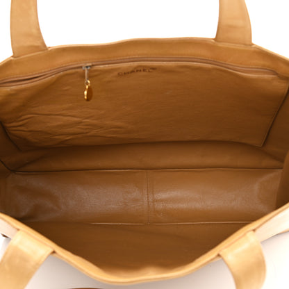 Chanel Caviar CC Tote Beige 5 of 21