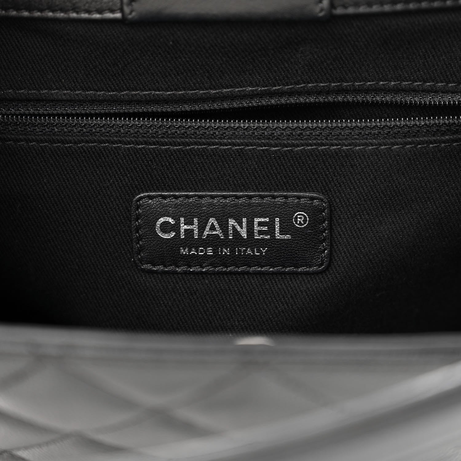 Chanel Caviar Quilted Medium CC Bucket Bag Black 6 of 10