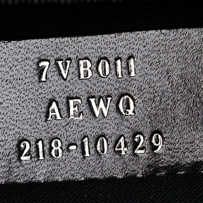 Fendi Fabric Jacquard Vitello Century Matt Semiluc FF Kids Belt Bag Tobacco Multicolor 8 of 9