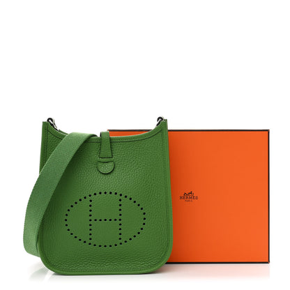 Hermes Taurillon Maurice Evelyne TPM Vert Yucca 11 of 11