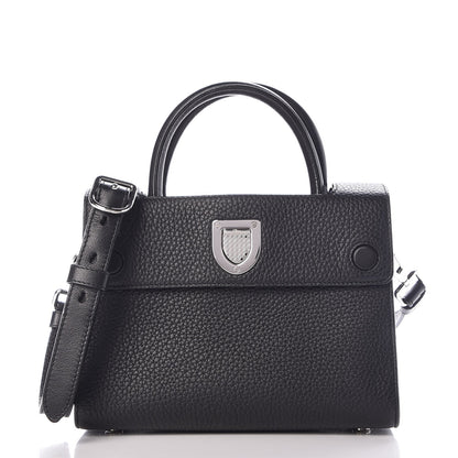Christian Dior Grained Calfskin Mini Diorever Flap Black 1 of 7