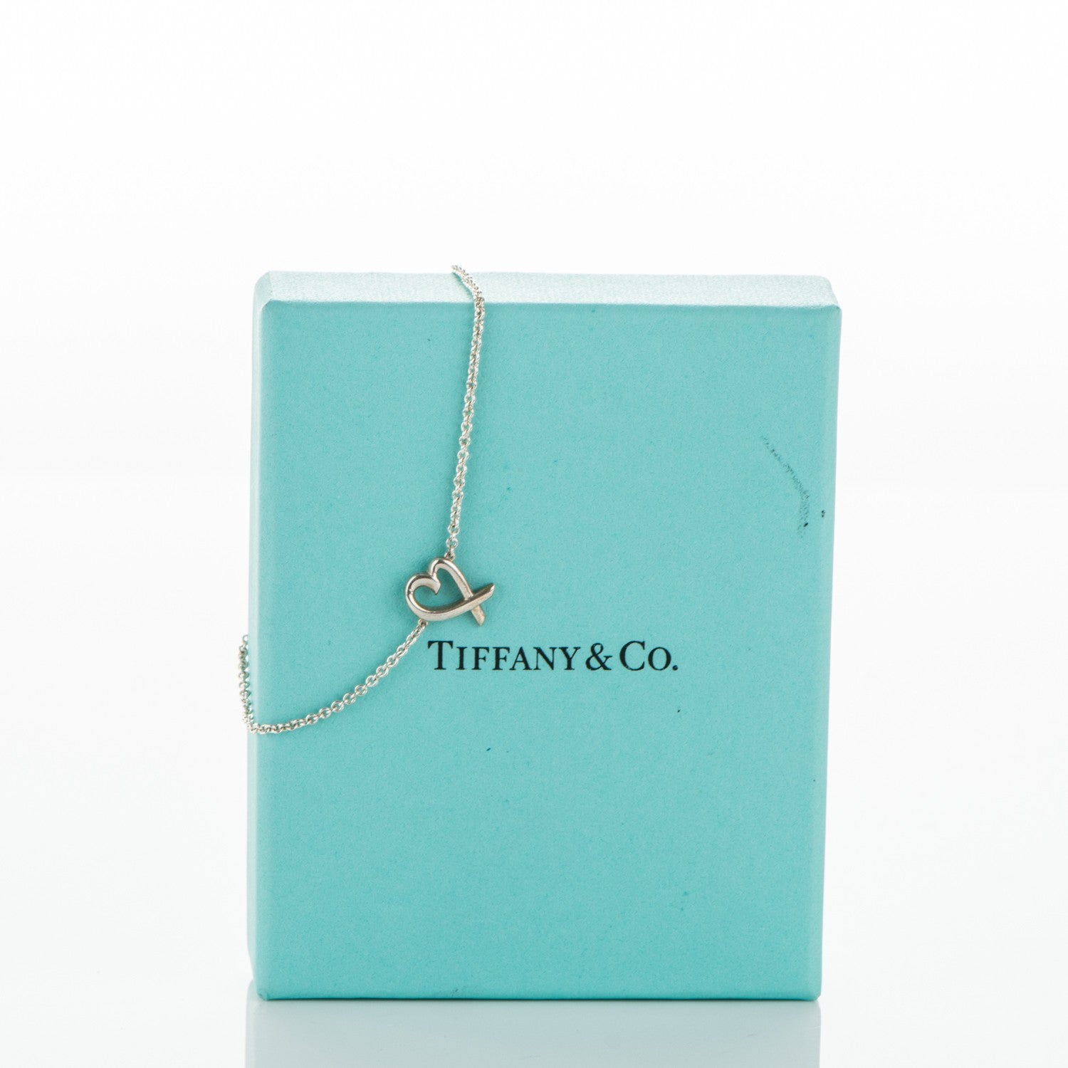 Tiffany Sterling Silver Paloma Picasso Loving Heart Bracelet 6 of 6