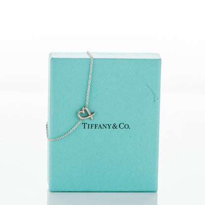 Tiffany Sterling Silver Paloma Picasso Loving Heart Bracelet 6 of 6
