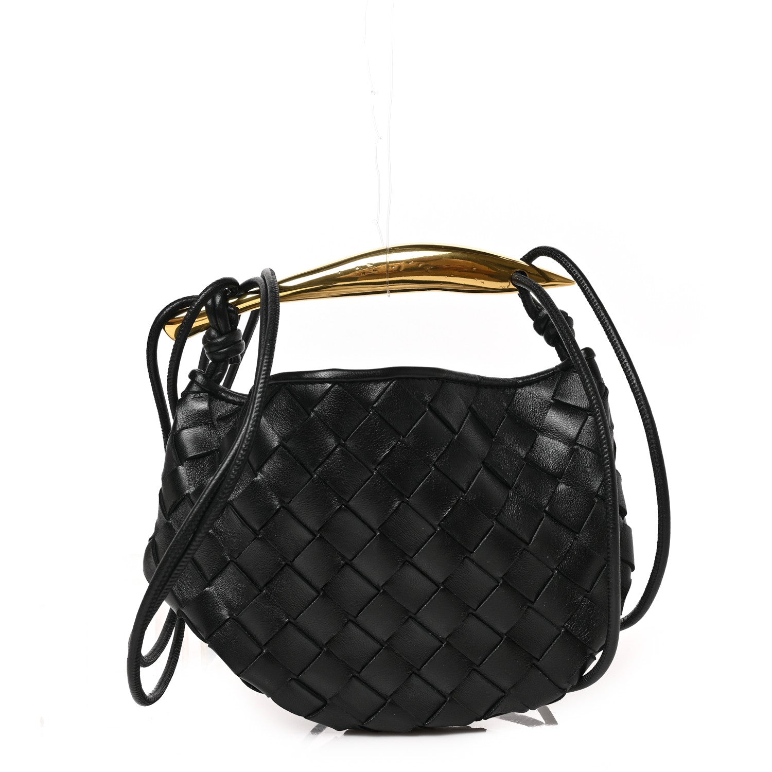 Bottega Veneta Nappa Intrecciato Mini Sardine Bag Black 1 of 9