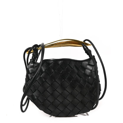 Bottega Veneta Nappa Intrecciato Mini Sardine Bag Black 1 of 9