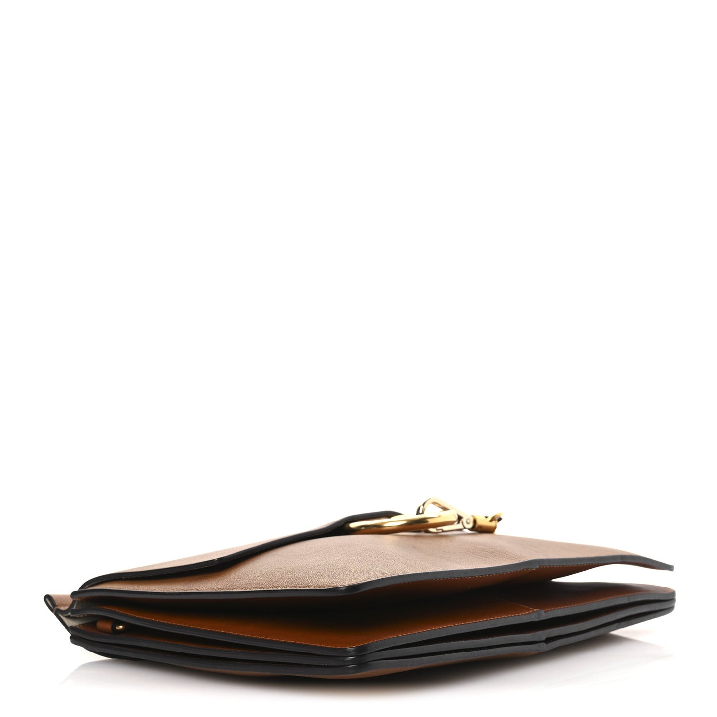 Goatskin Medium Faye Shoulder Bag Caramel