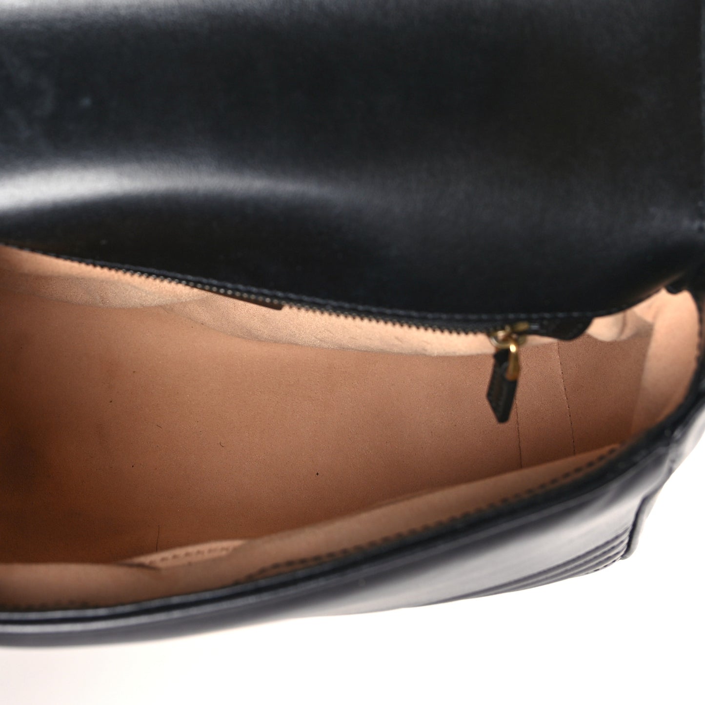 Calfskin Matelasse Small GG Marmont Top Handle Shoulder Bag Black