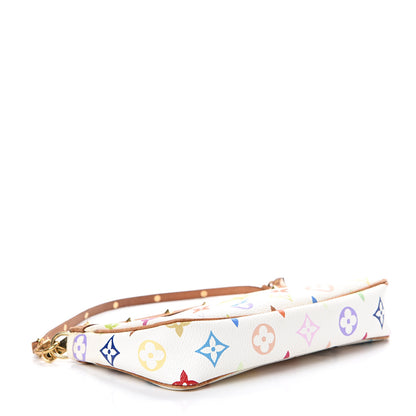 Louis Vuitton Monogram Multicolor Pochette Accessories White 3 of 14