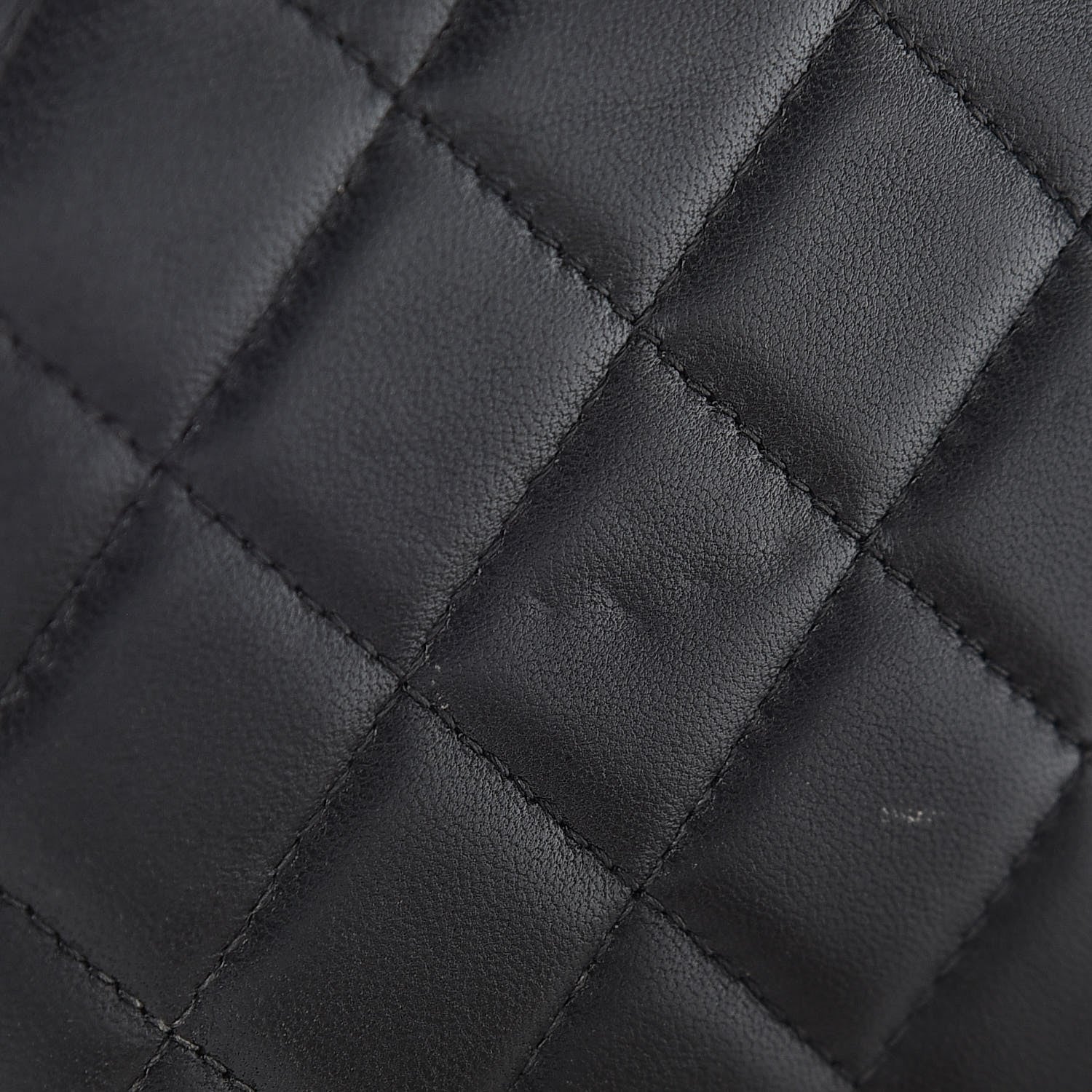 Chanel Lambskin Quilted Boy Wallet On Chain WOC Black 11 of 14