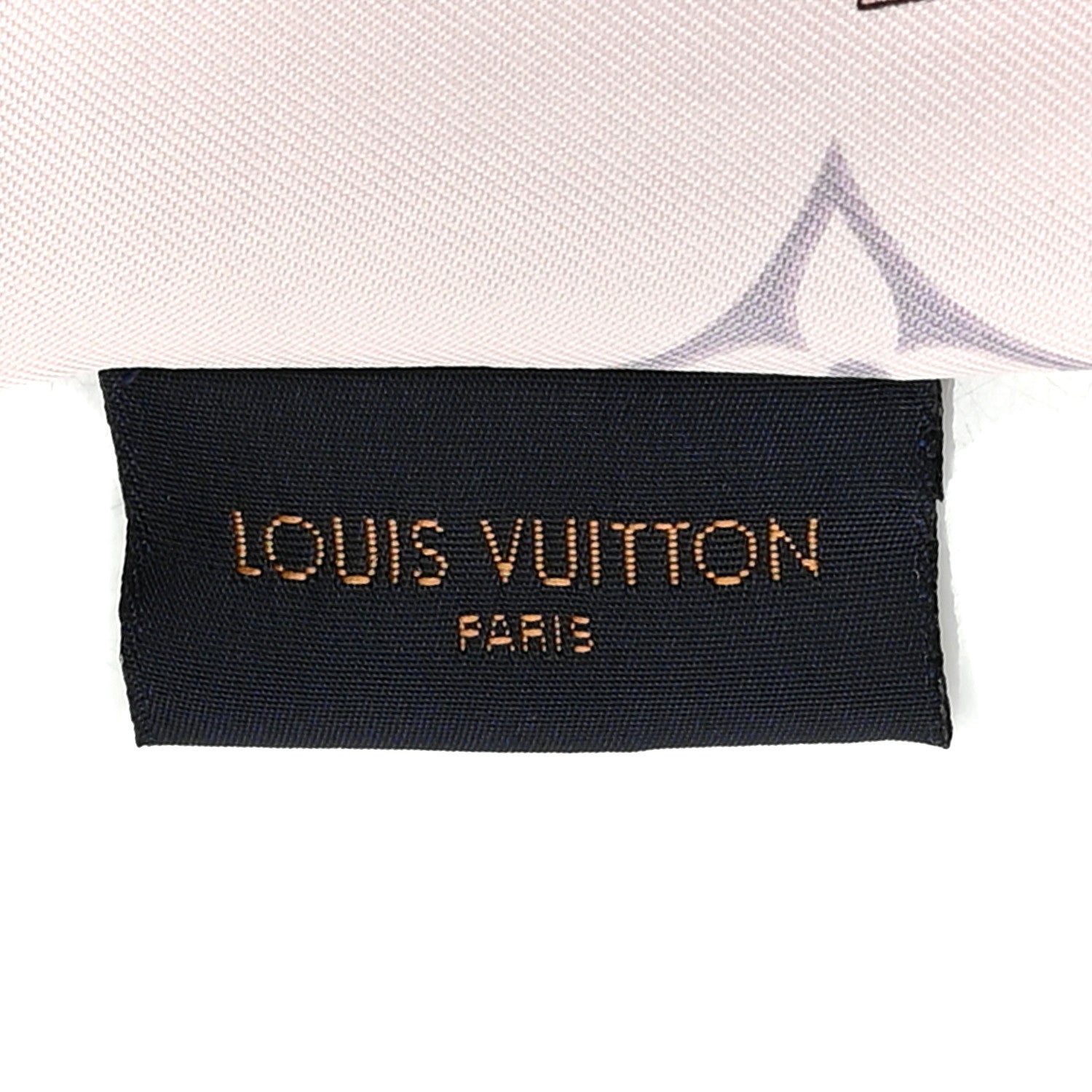 Louis Vuitton Silk Monogram Confidential Bandeau Light Pink 3 of 3