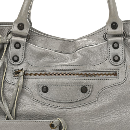 Balenciaga Agneau Classic Hardware City Gris Pyrite 8 of 13