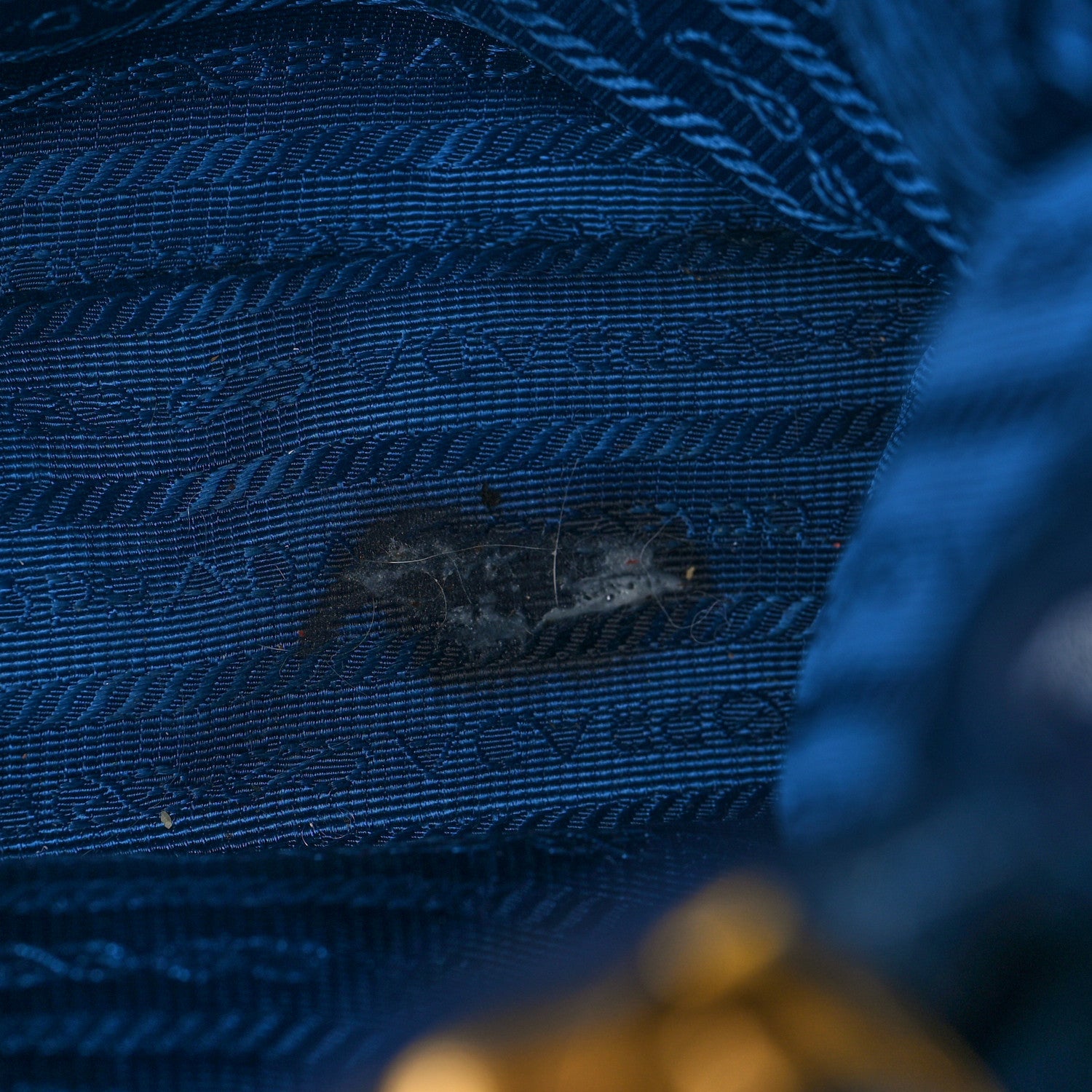 Prada Saffiano Lux Parabole Tote Bleuette 5 of 8