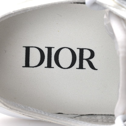 Christian Dior Suede Technical Mesh Oblique Mens B25 Runner Sneaker 41 White 7 of 9