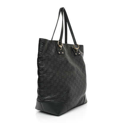 Gucci Guccissima Large Interlocking G Tote Dark Green 3 of 11