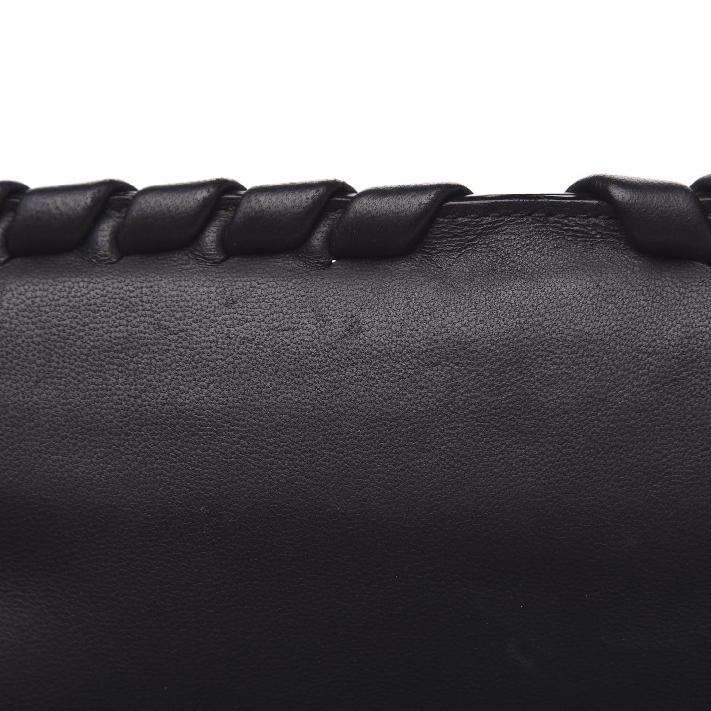 Nappa Intrecciato Large Olimpia Bag Black