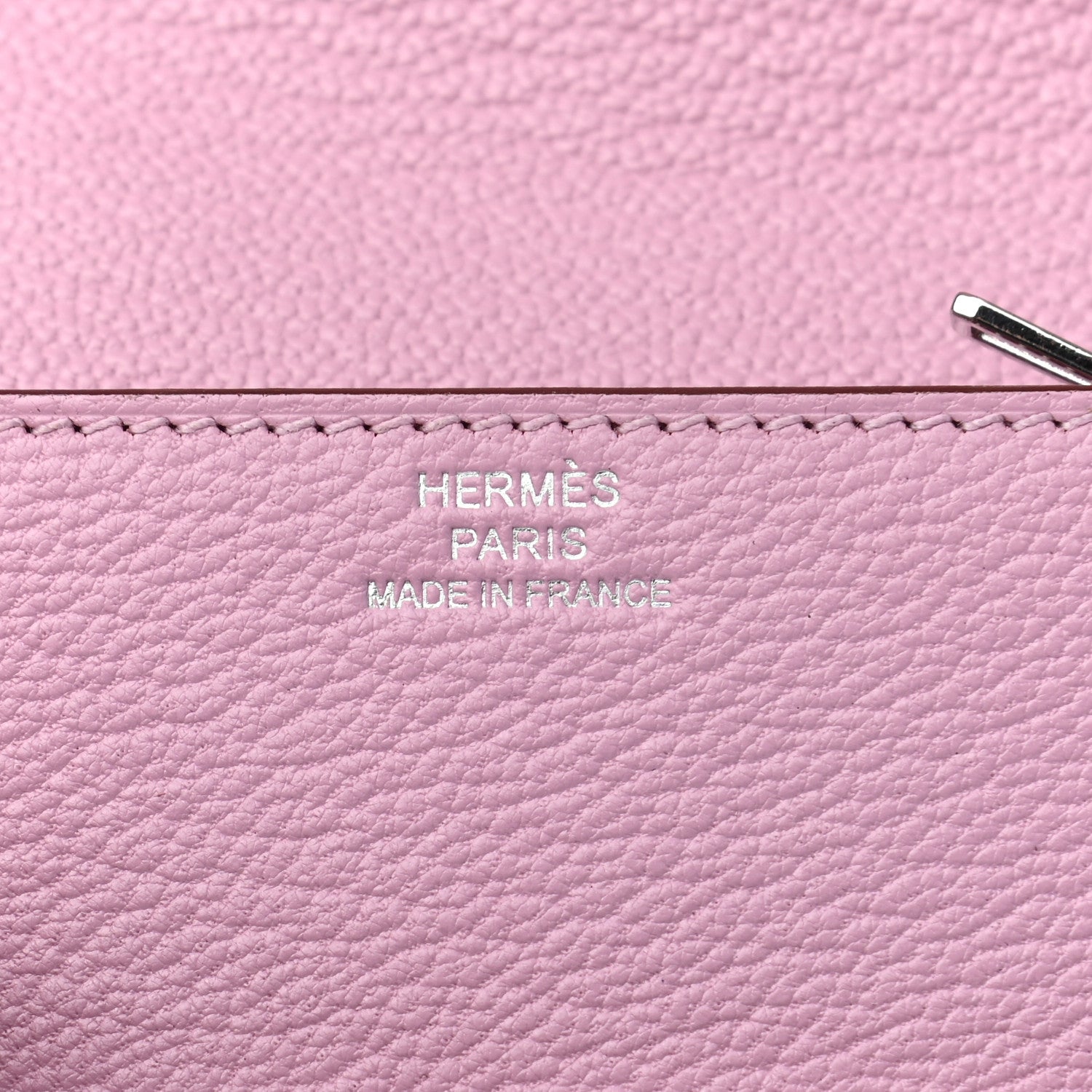 Hermes Chevre Mysore Roulis Slim Wallet Mauve Sylvestre 7 of 8