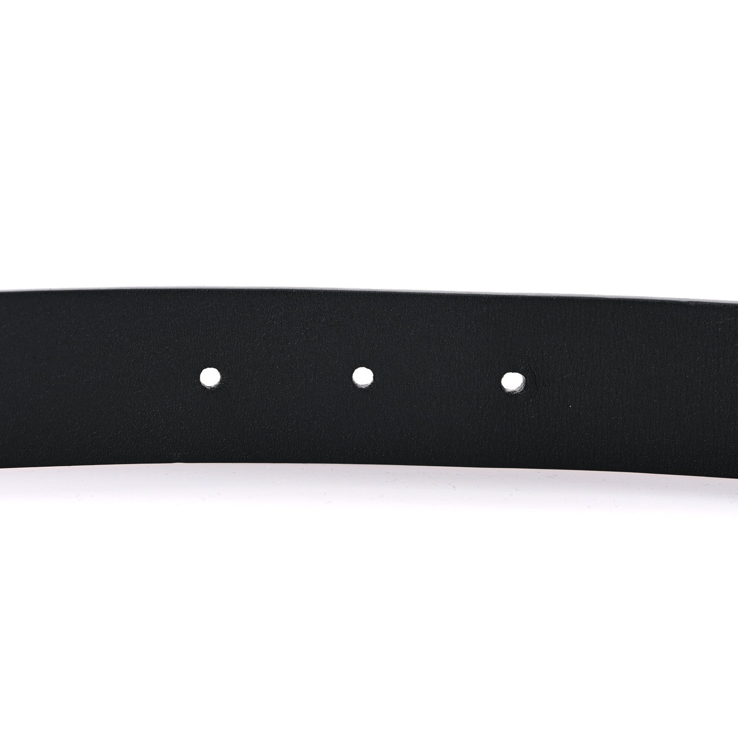 Chanel Lambskin Chain Square Buckle Belt 80 32 Black 7 of 11