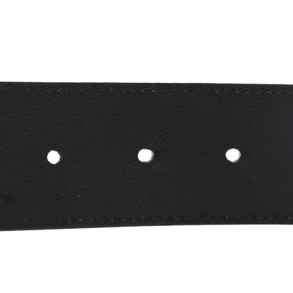 Gucci Moon Calfskin Pearl Double G 40mm Belt 95 38 Black Cream 5 of 5