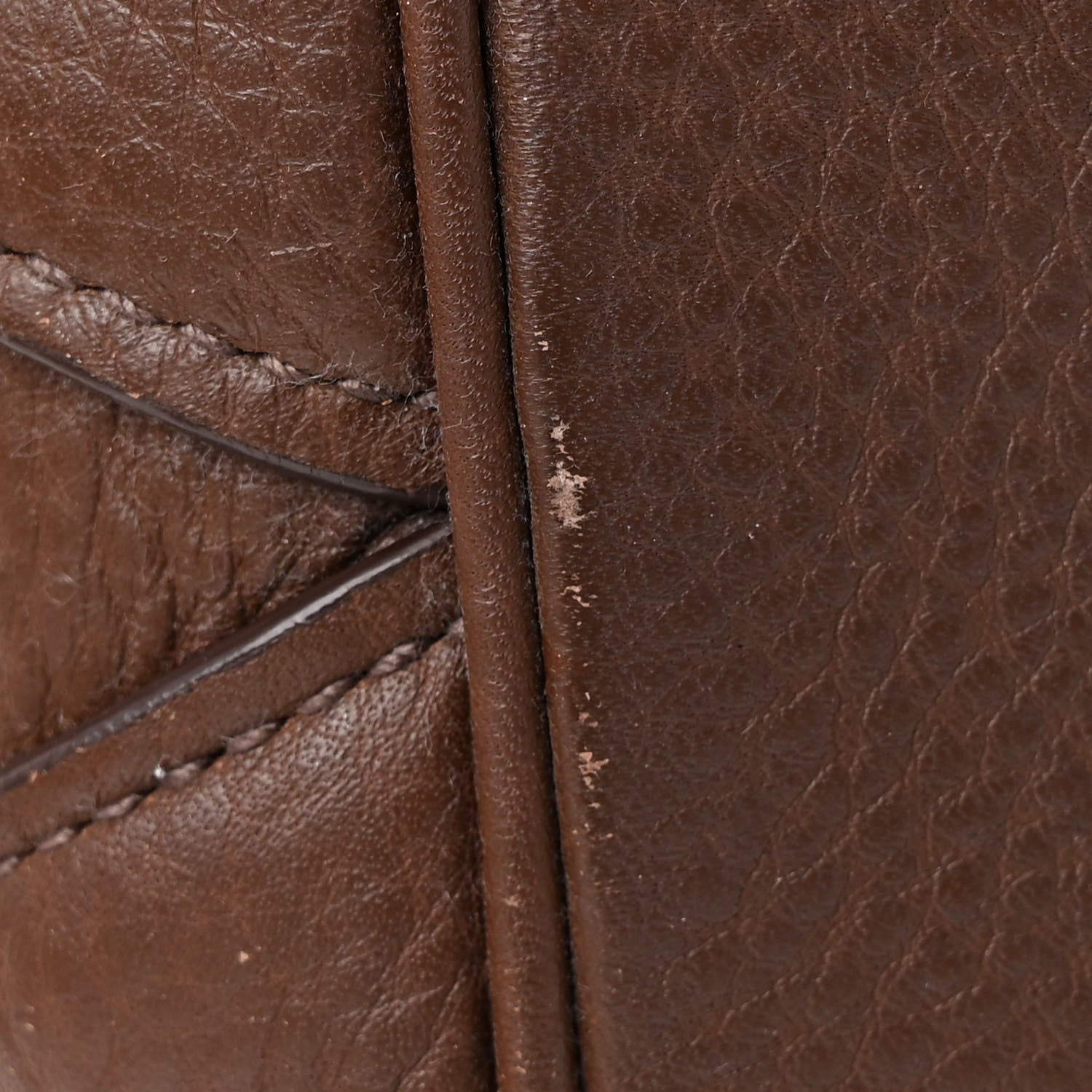 Prada Vitello Daino Shopping Tote Bruciato 11 of 11